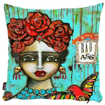 Frida Kahlo Yastık Kılıfı-7